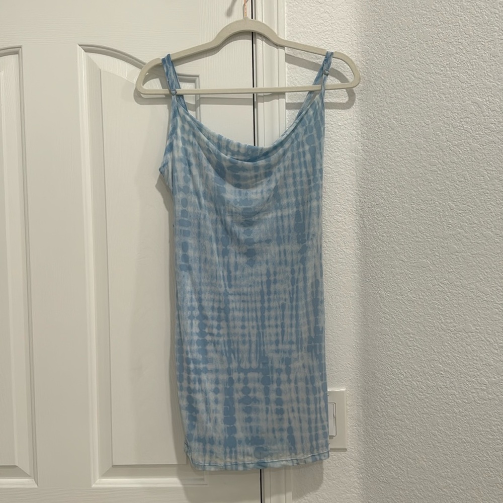 Women’s mesh print summer dress